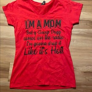 Red Graphic ladies T-Shirt